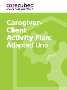 Caregiver-Client Activity Plan: Adapted Uno