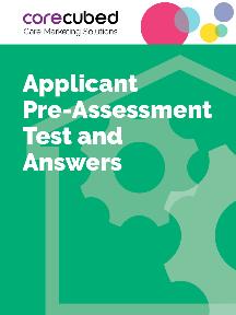 Applicant Pre-Assessment Test and Answers