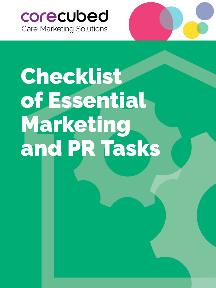 Checklist of Essential Marketing and PR Tasks