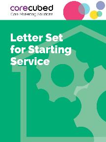 Letter Set for Starting Service