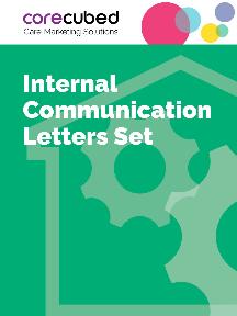 Internal Communication Letters Set