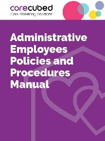 Administrative Employees Policies & Procedures Manual