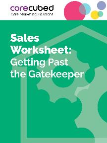 Sales Worksheet: Getting Past the Gatekeeper